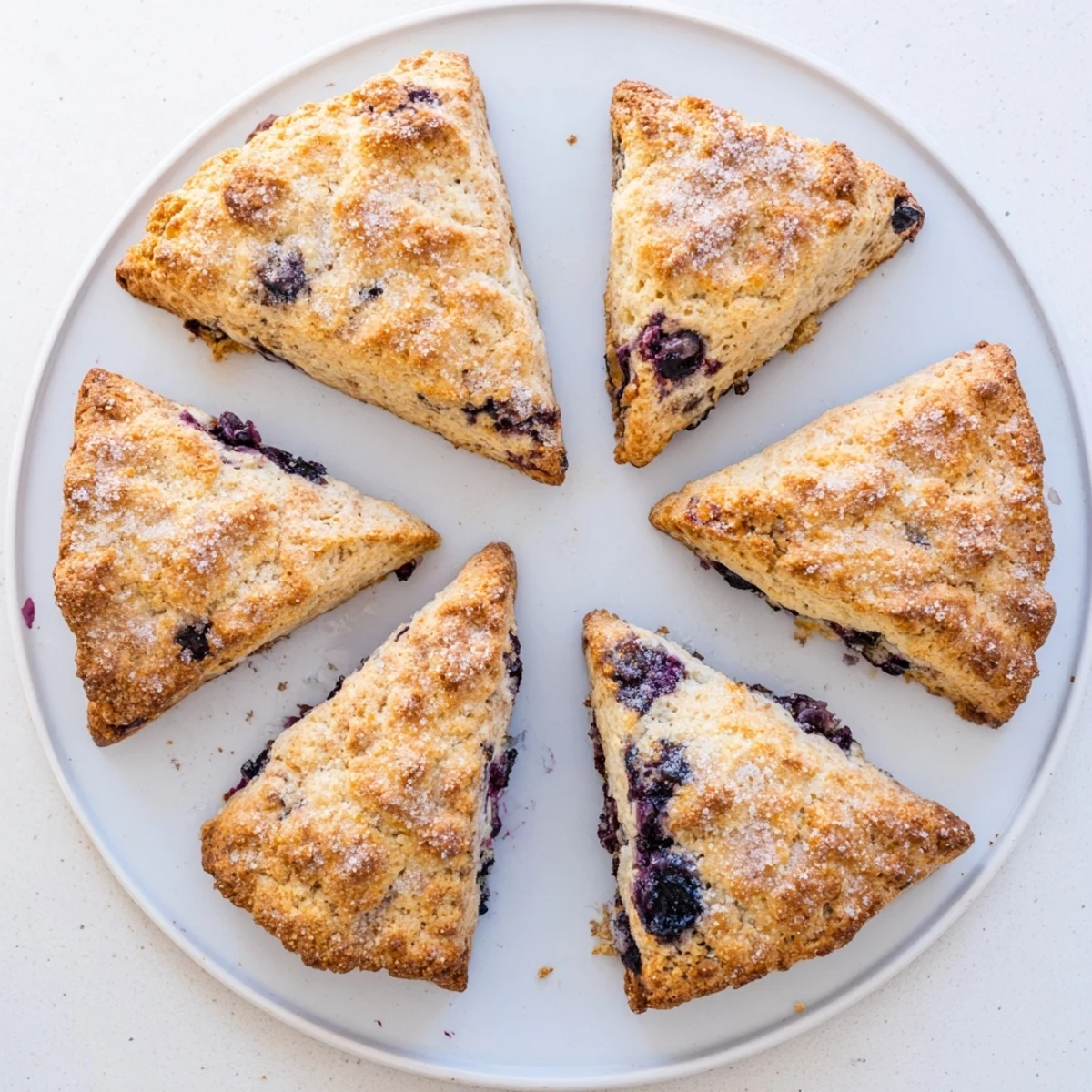 Flaky breakfast pastry with plump blueberries and warm aromatic Vietnamese cinnamon baked to perfection