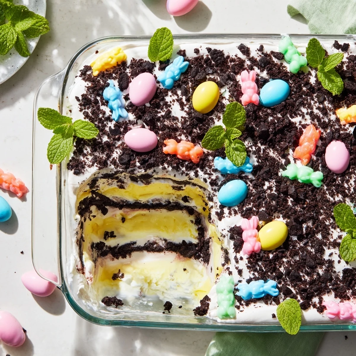 Easter Dirt Cake Casserole
