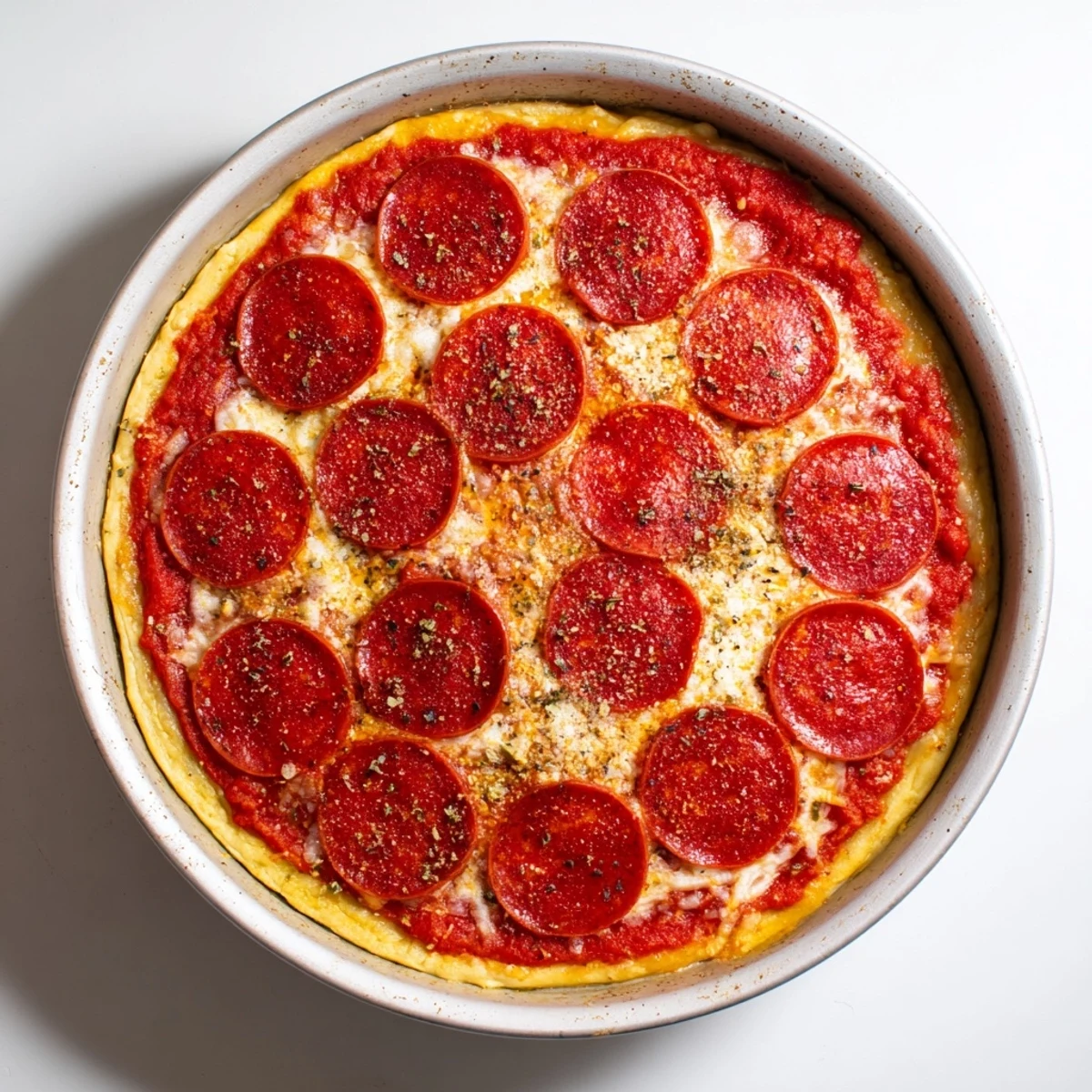 Delicious Authentic Pizza Hut Pan Pizza sliced hot with gooey cheese and pepperoni