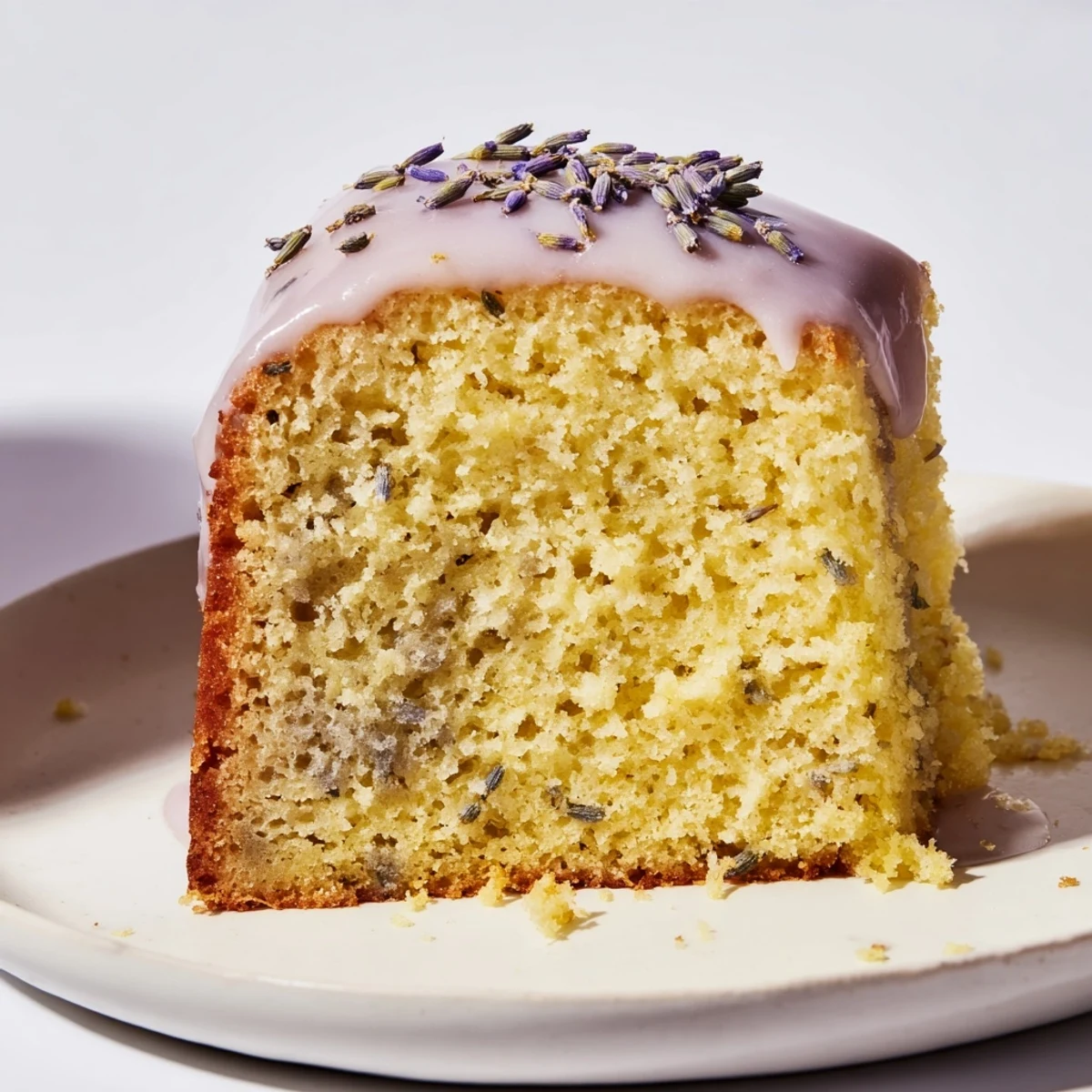 Lavender Cake Spring Dessert
