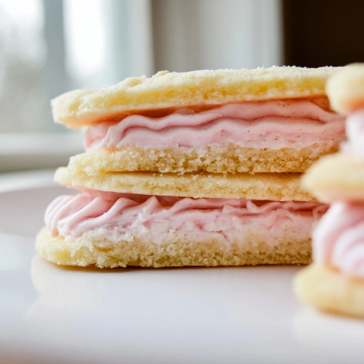Pastel Sugar Cookie Sandwiches