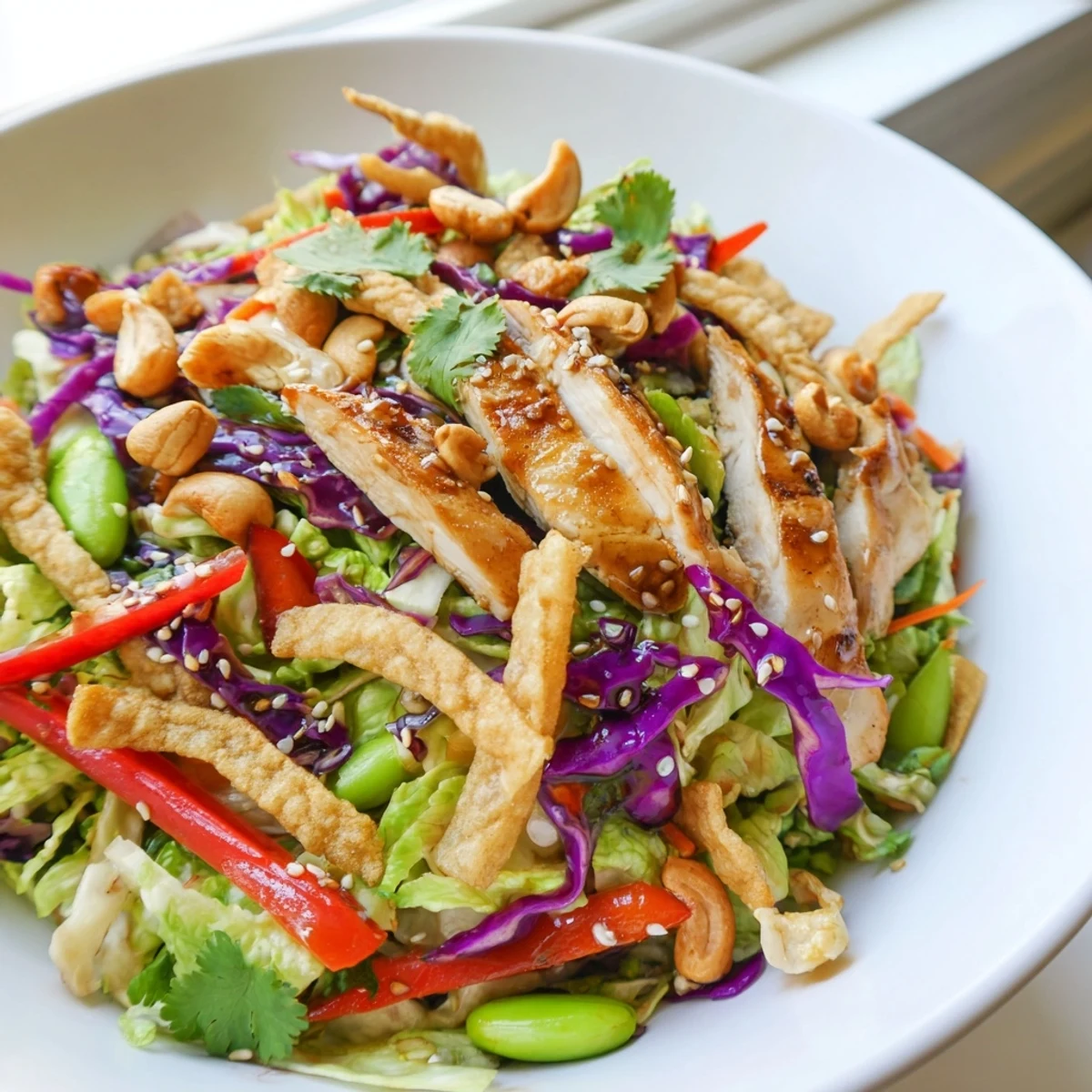 Chicken Cashew Crunch Salad