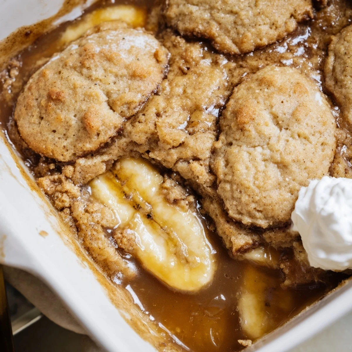 Southern Banana Cobbler