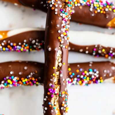 Chocolate Covered Pretzels For Easter