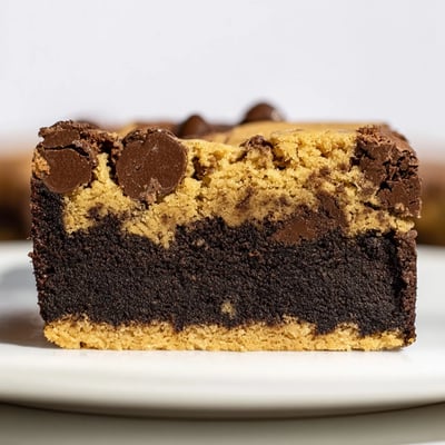 Double Layer Vegan Brookies