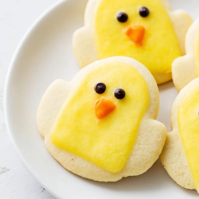Chick Cookies Spring Treats